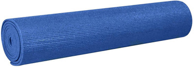

QUINERGYS ™ Dense Blue Premium PVC Yoga Mat – Durable, Washable & Non-slip Surface Blue 4 mm Yoga Mat