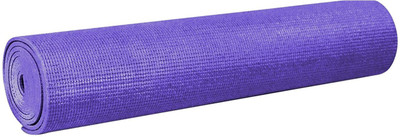 

QUINERGYS ™ Dark Purple Premium PVC Yoga Mat – Durable, Washable & Non-slip Surface Purple 4 mm Yoga Mat