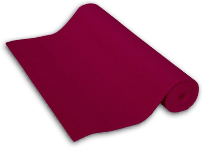 

QUINERGYS ® Merlot - Eco Friendly Non Slip Exercise Mat - High Density Padding To Avoid Sore Knees Pink 6 mm Yoga Mat