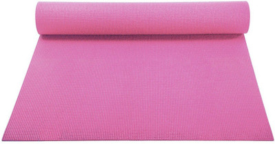 

QUINERGYS ™ Trendy Pink Premium PVC Yoga Mat – Durable, Washable & Non-slip Surface Pink 6 mm Yoga Mat