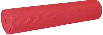 

QUINERGYS ™ Red Premium PVC Yoga Mat – Durable, Washable & Non-slip Surface Red 4 mm Yoga Mat