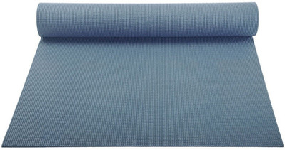

QUINERGYS ™ Slate Blue Premium PVC Yoga Mat – Durable, Washable & Non-slip Surface Blue 6 mm Yoga Mat