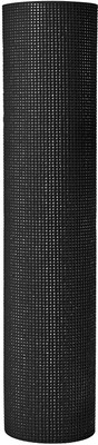 

QUINERGYS ™ Spider Black - 1/4-Inch Yoga and Exercise Mat with Carrying Strap Black 4 mm Yoga Mat