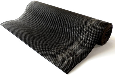 

QUINERGYS ™ Graphite - Eco Friendly Non Slip Exercise Mat - High Density Padding To Avoid Sore Knees Grey 6 mm Yoga Mat