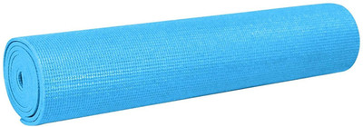 

QUINERGYS ® Slight Blue Premium PVC Yoga Mat – Durable, Washable & Non-slip Surface Blue 4 mm Yoga Mat