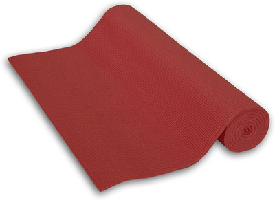 

QUINERGYS ™ Heart Red - Professional Yoga Mat Cushioned, Non-Slip Surface for Daily Fitness, Pilates and Stretching Red 4 mm Yoga Mat