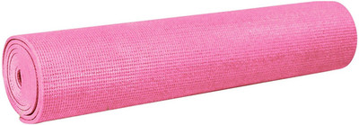 

QUINERGYS ® Trendy Pink Premium PVC Yoga Mat – Durable, Washable & Non-slip Surface Pink 4 mm Yoga Mat