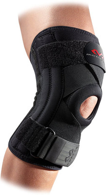 

McDavid Ligament Knee Support w/Stays & Cross Straps Knee Support (M, Black)