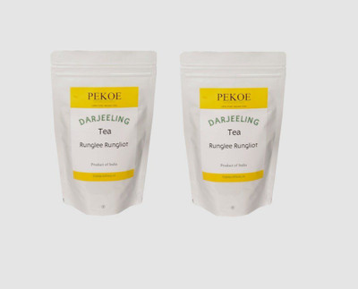 Top Quali Tea (Runglee Rungliot Tea Estate) 100gm Each Pack of 2 (100 Cups) Black Tea(200 g, Pouch)
