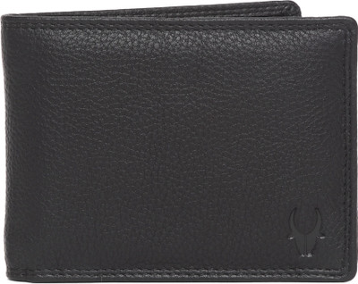 

WildHorn Men Black Genuine Leather Wallet(7 Card Slots)