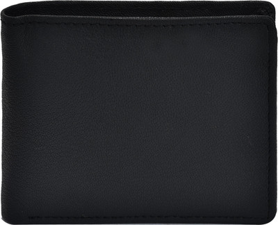 

SFN Men Black Genuine Leather Wallet(7 Card Slots)