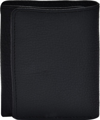 

SFN Men Black Genuine Leather Wallet(6 Card Slots)