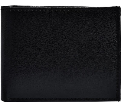

SFN Men Black Artificial Leather Wallet(4 Card Slots)