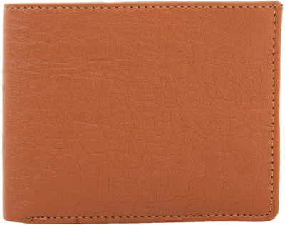 

TeeMoods Men Tan Artificial Leather Wallet(3 Card Slots), Camel brown