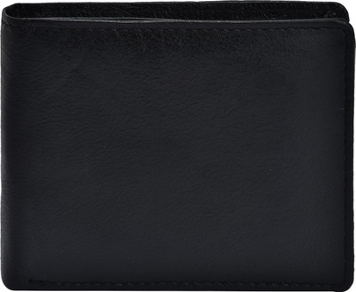 

SFN Men Black Genuine Leather Wallet(7 Card Slots)