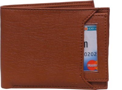 

Aussie youper Men Tan Artificial Leather Wallet(7 Card Slots)