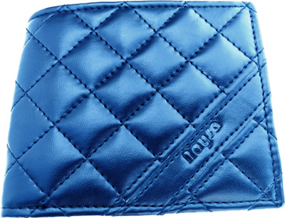 

Naysa Men Blue Artificial Leather Wallet(6 Card Slots)