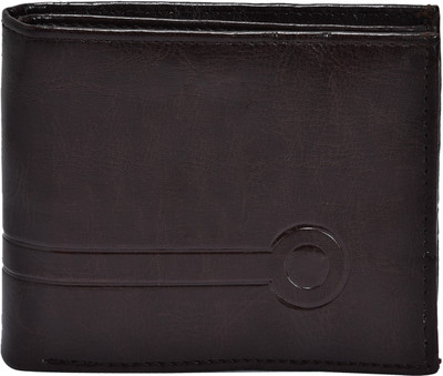 

SFN Men Black Artificial Leather Wallet(7 Card Slots)