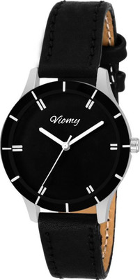 

VIOMY - PLEASANT BLACK DIAL & BLACK STRAP PARTY WEAR WATCH Watch - For Women