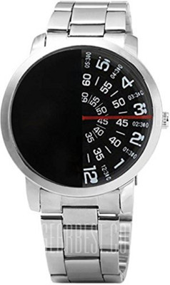 

Rage Enterprise Fancy Black Dial Still Belt Stylish Boys & Girls Watch - For Men & Women