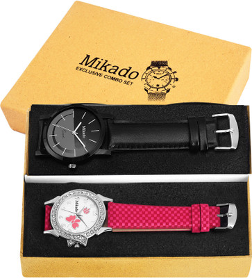 

Mikado Exclusive combo watches for couple Watch - For Men & Women