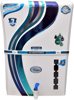 

AQUA FLOW ENTERPRISES alfa 12 L RO + UV + UF + TDS Water Purifier(White)