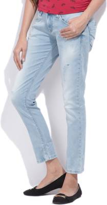 LAWMAN PG3 CHICA Slim Women's Blue Jeans