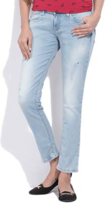 LAWMAN PG3 CHICA Slim Women's Blue Jeans