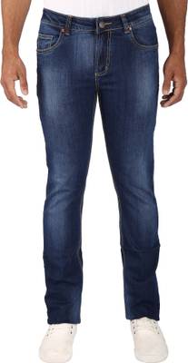 Wabba Slim Men's Dark Blue Jeans