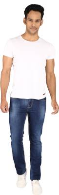 Wabba Slim Men's Dark Blue Jeans