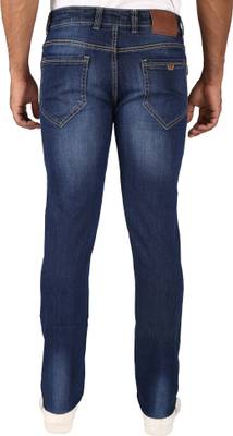 Wabba Slim Men's Dark Blue Jeans