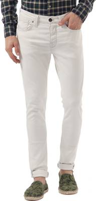 Selected Skinny Men's White Jeans