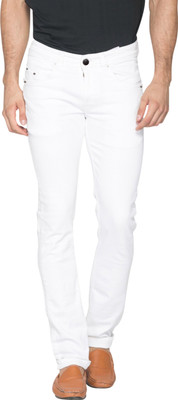 Haltung Slim Men White Jeans