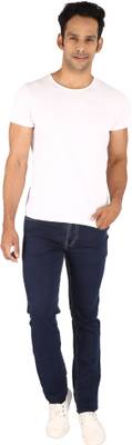 Wabba Slim Men's Dark Blue Jeans