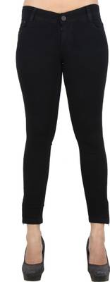 Ebony Regular Women's Black Jeans