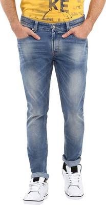 Spykar Skinny Men's Blue Jeans