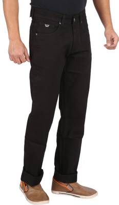 Wabba Slim Men's Black Jeans