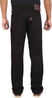 Wabba Slim Men's Black Jeans