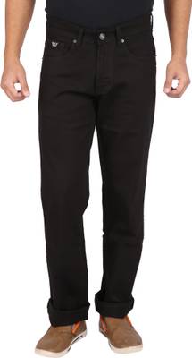 Wabba Slim Men's Black Jeans