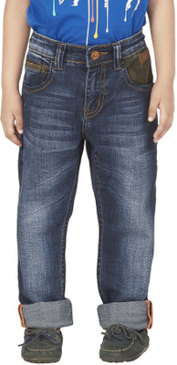 

SuperYoung Regular Boys Dark Blue Jeans, Dx wash
