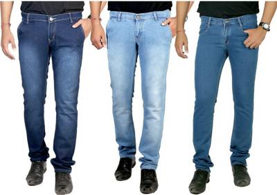 atLast Slim Men's Multicolor Jeans
