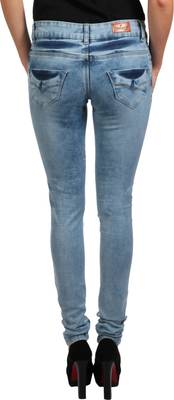 f fungus Slim Women's Blue Jeans