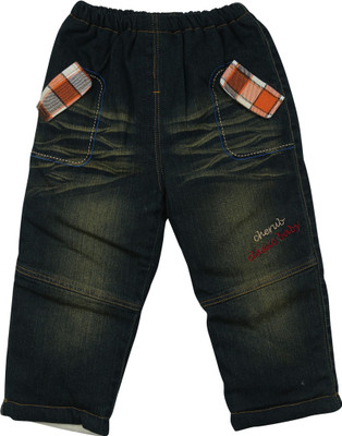 

Lilliput Regular Baby Boys Orange Jeans, Orange light