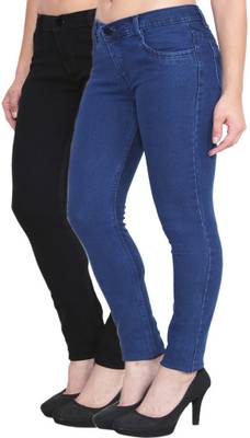 Jainish Regular Women's Black Jeans