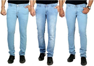 atLast Regular Men's Multicolor Jeans