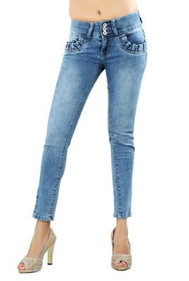 FCK-3 Slim Women's Blue Jeans