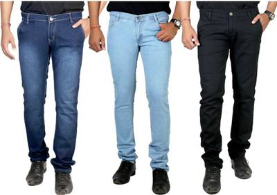 atLast Slim Men's Multicolor Jeans