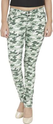 NJ's Skinny Women's Green Jeans