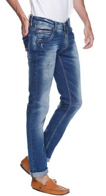 Spykar Skinny Men's Blue Jeans