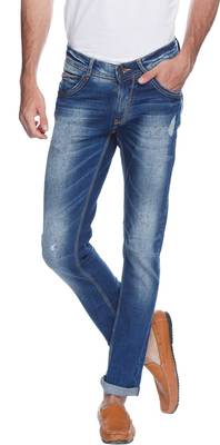 Spykar Skinny Men's Blue Jeans